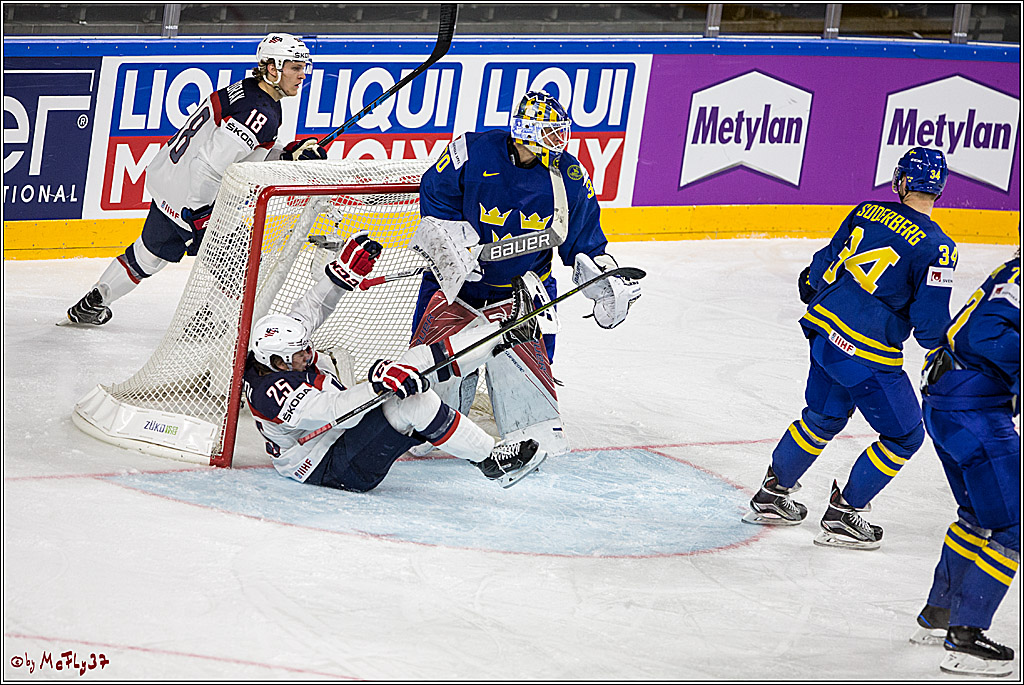 IIHF WM 2017, USA - Schweden, 08.05.2017